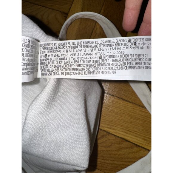 Funny Sloth Tote Bag "So Tired I Can Hardly Move" White Cotton Cute Animals Lazy - Picture 5 of 5